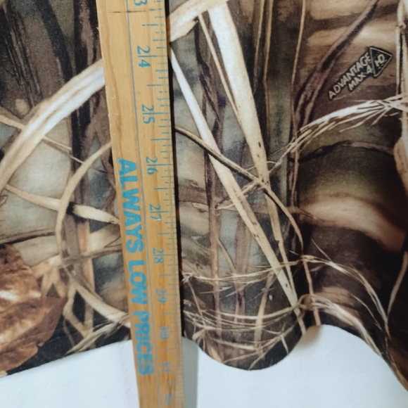 Duck Commander Vest Mens M Green Brown Leaf Camo Bird Bag Hunting Zip Up Outdoor - Picture 7 of 9